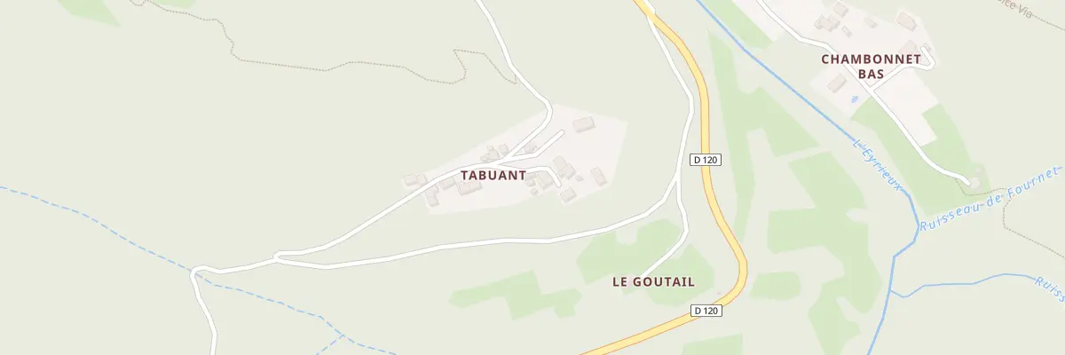 Plan du 5240 Tabuant à Saint-Julien-d’Intres