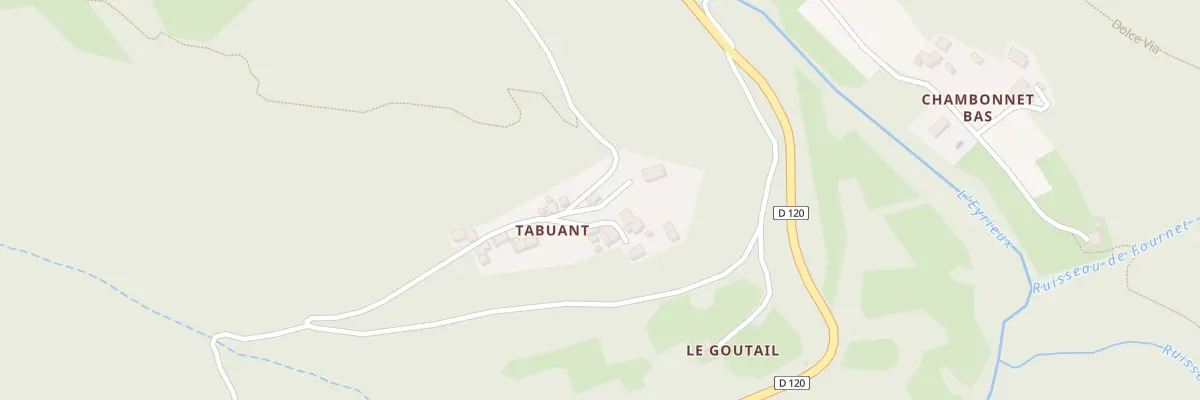Plan du 5251 Tabuant à Saint-Julien-d’Intres