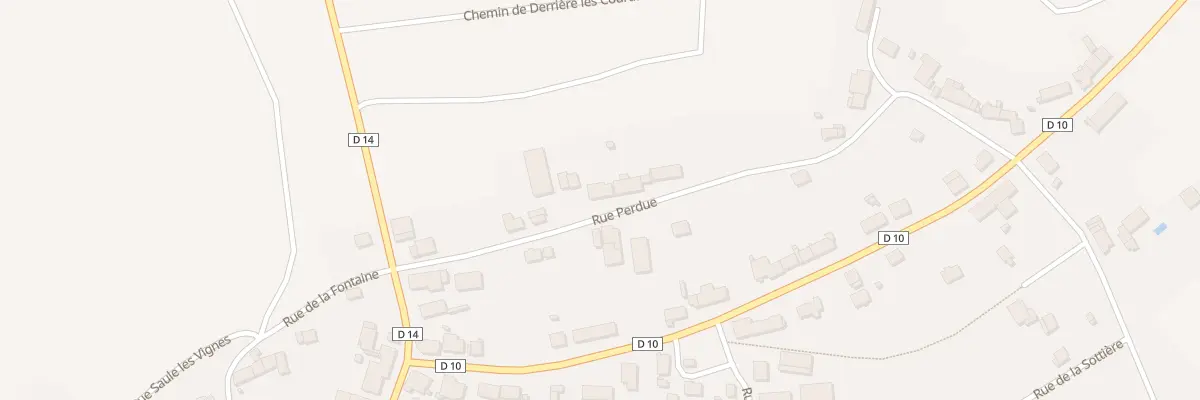 Plan du 9 Rue Perdue à Sery