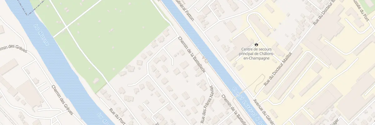 Plan du 9 Rue de L’Association Foncière à Châlons-en-Champagne