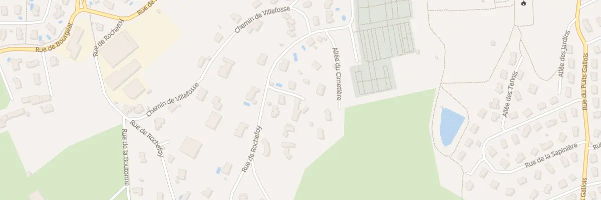 Plan du 11 Rue de Rochefoy à Villars