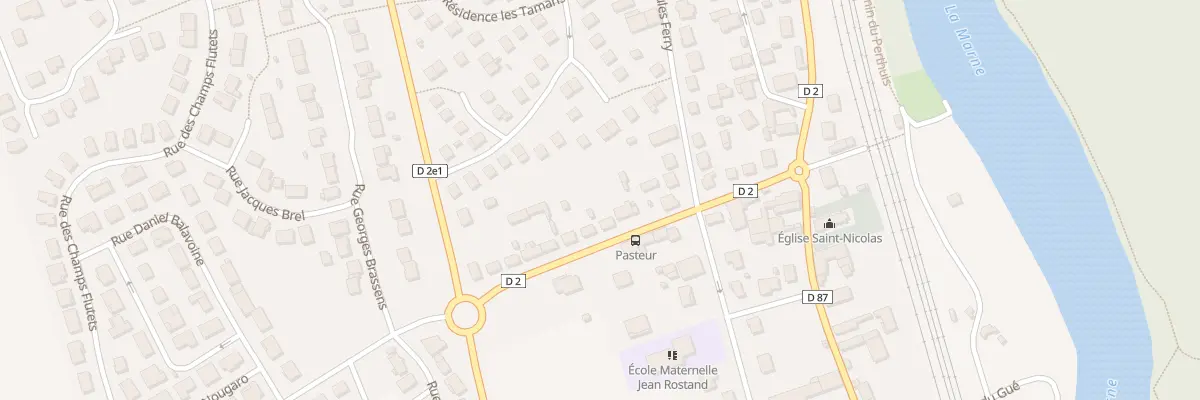 Plan du 10 Rue Pasteur à Compertrix