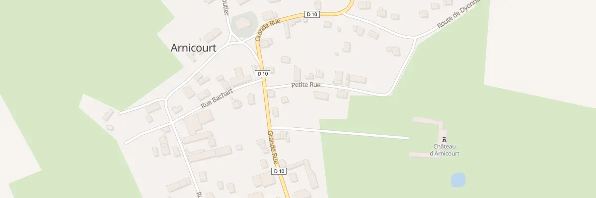 Plan du 5018 Le Village à Arnicourt