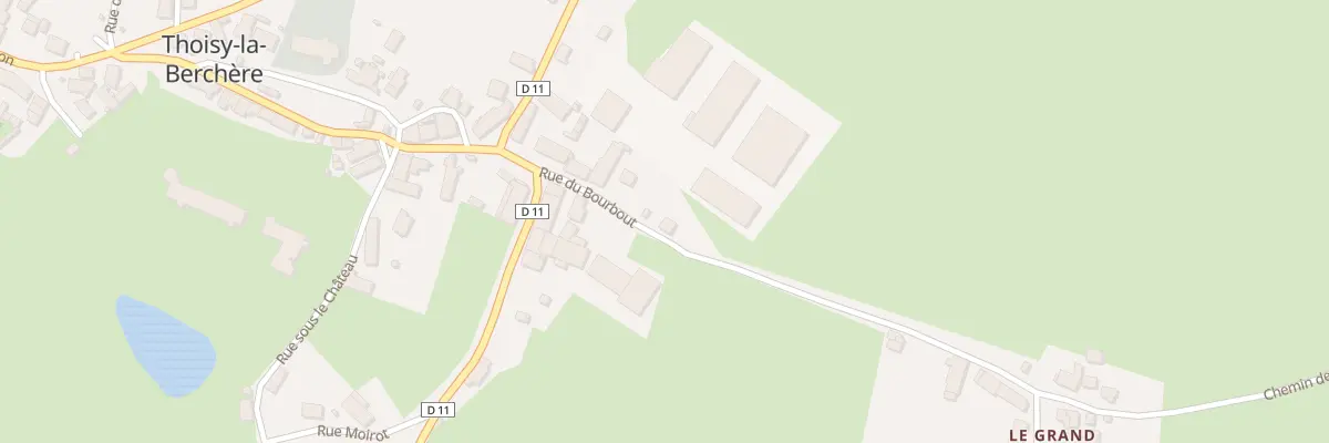 Plan du 5070 Village Levant à Thoisy-la-Berchère