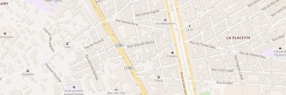 Plan du 29 Rue Florian à Nîmes
