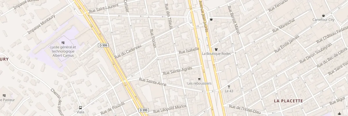 Plan du 7 Rue Isabelle à Nîmes