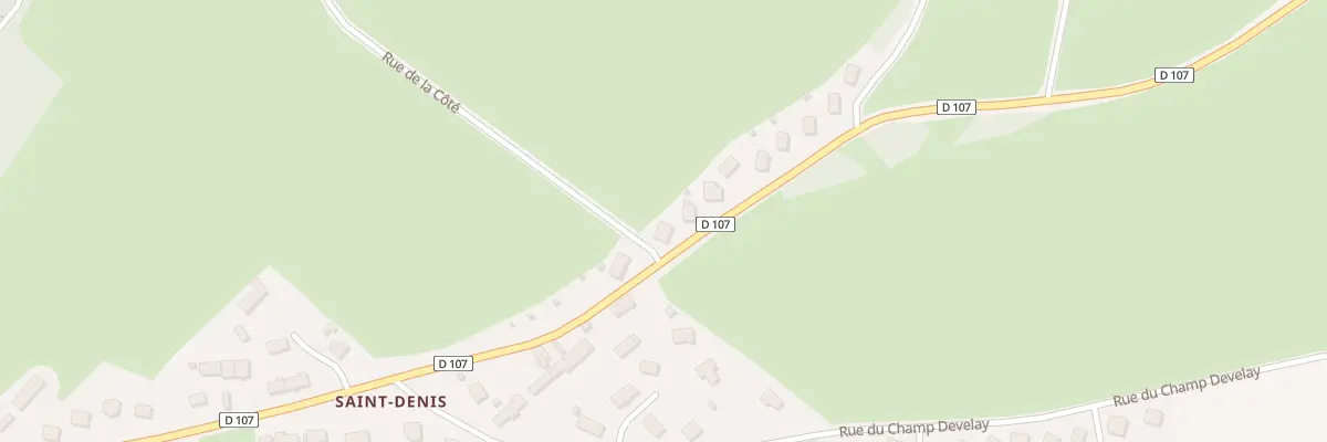 Plan du 3 Rue de la Côte à Curgy