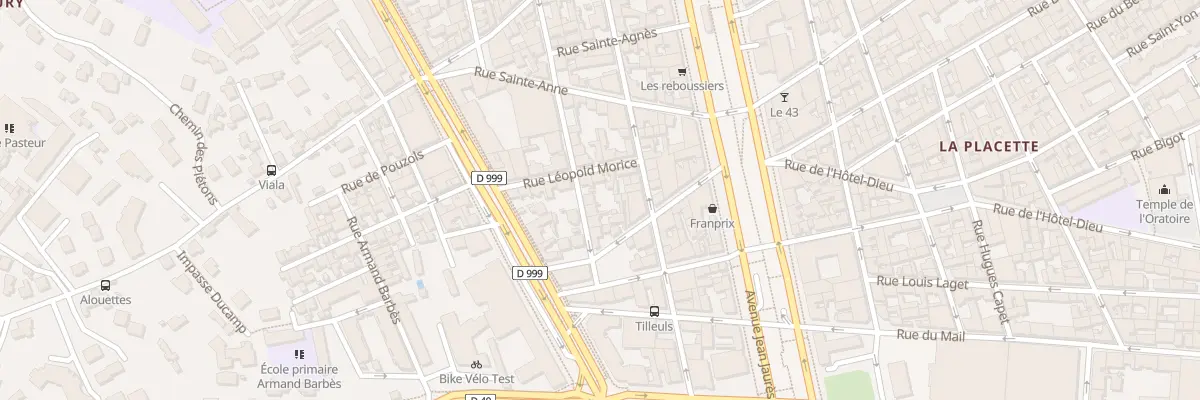 Plan du 31 Rue Florian à Nîmes