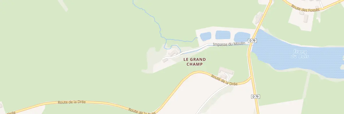 Plan du 5057 Le Grand Champ à Bois-Sainte-Marie
