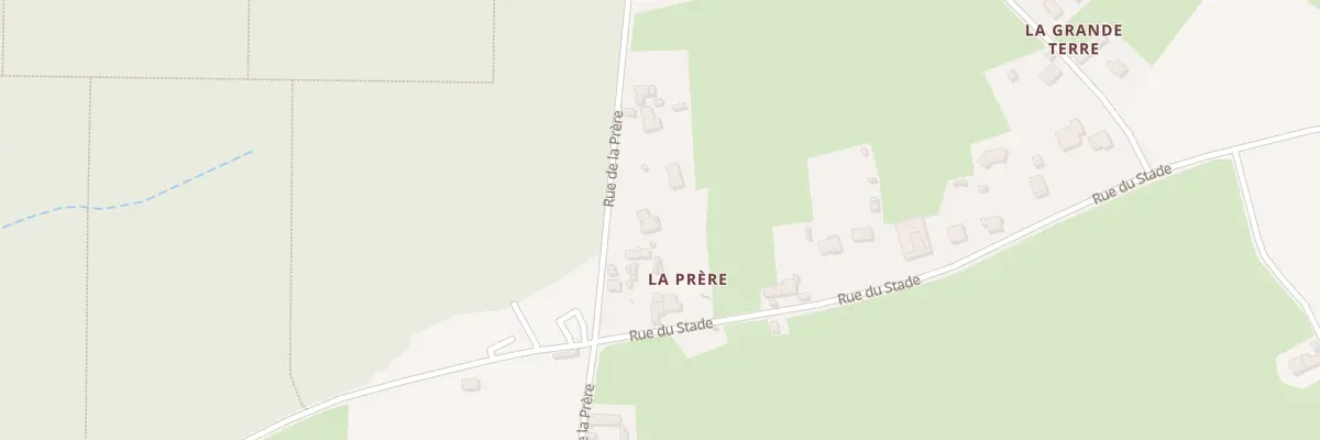 Plan du 21 Rue de la Prère à Pouilloux