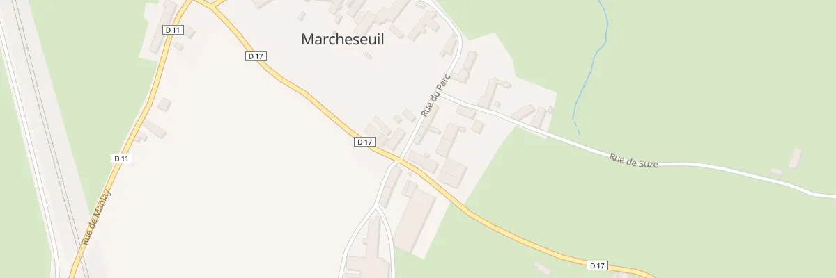 Plan du 9 Rue du Parc à Marcheseuil