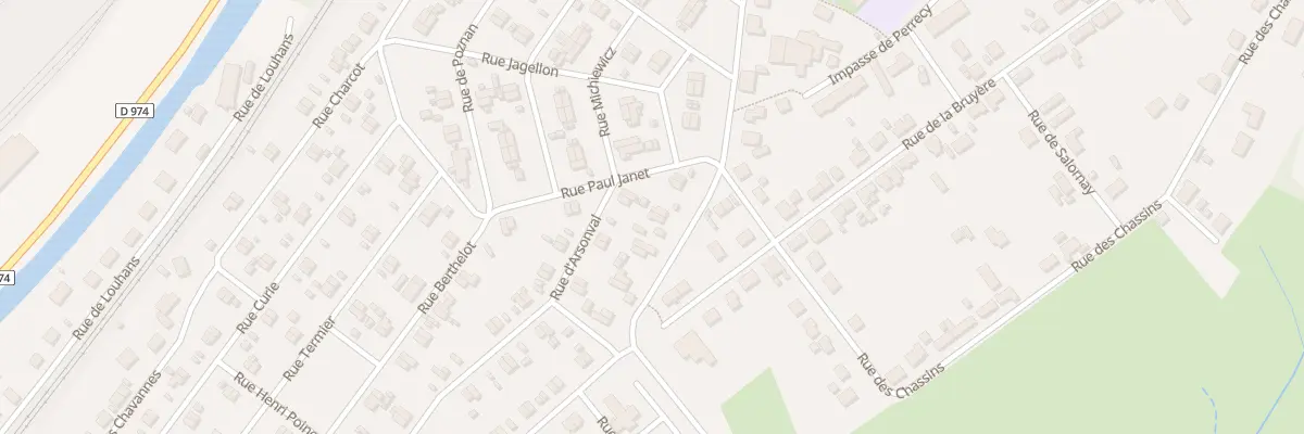 Plan du 32 Rue Jean Didier à Montceau-les-Mines