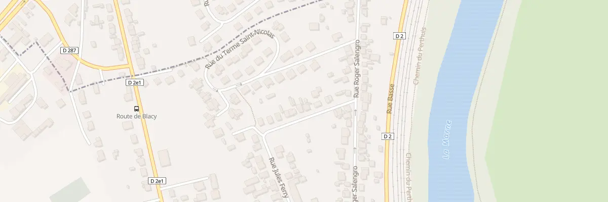 Plan du 61 Rue Jules Ferry à Compertrix