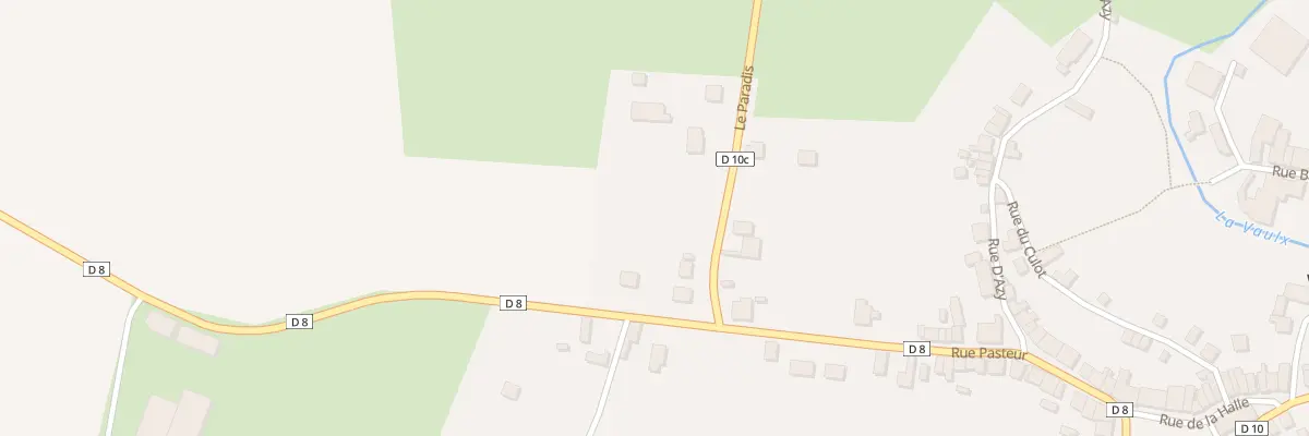 Plan du 5 Rte de Draize à Wasigny