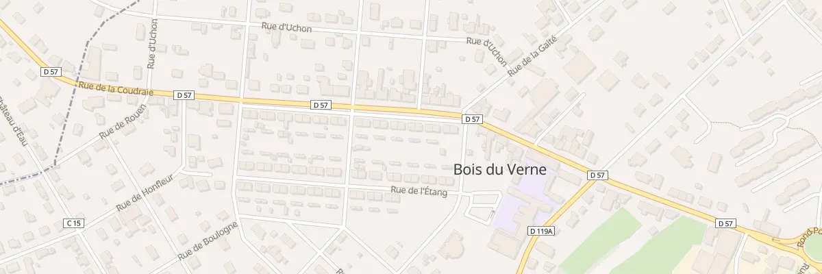 Plan du 77 Rue de la Coudraie à Montceau-les-Mines