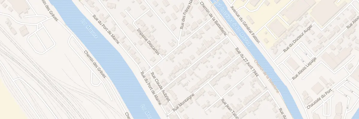Plan du 19 Rue Maxime David à Châlons-en-Champagne