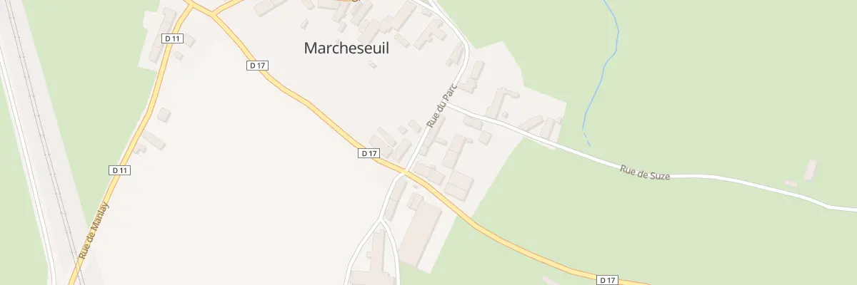Plan du 7 Rue du Parc à Marcheseuil