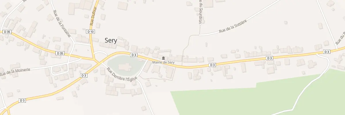 Plan du 19 Rue du Bourg Pillery à Sery