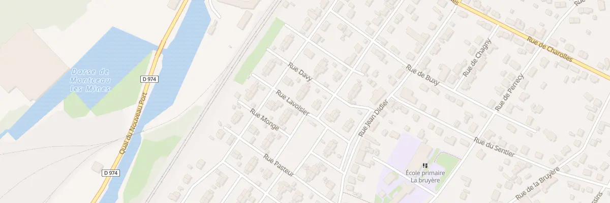 Plan du 5 Rue Lavoisier à Montceau-les-Mines