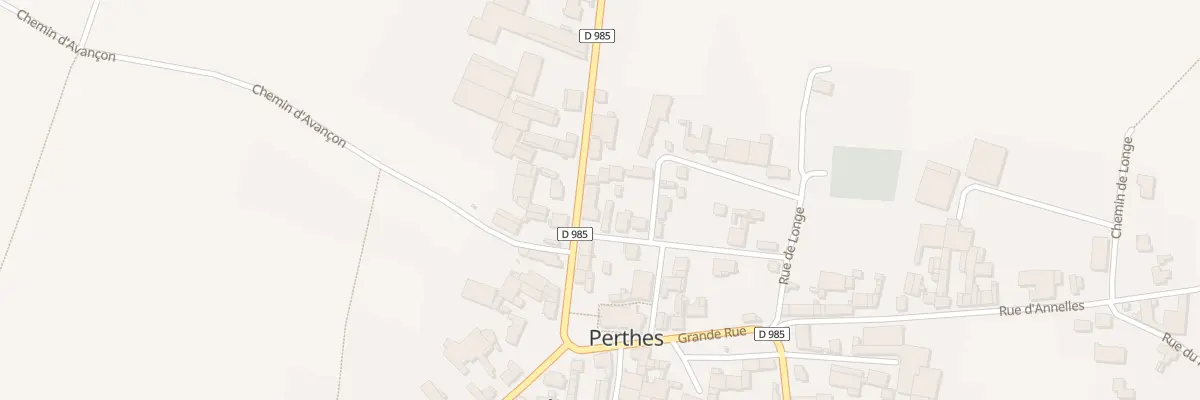 Plan du 5034 Le Village à Perthes