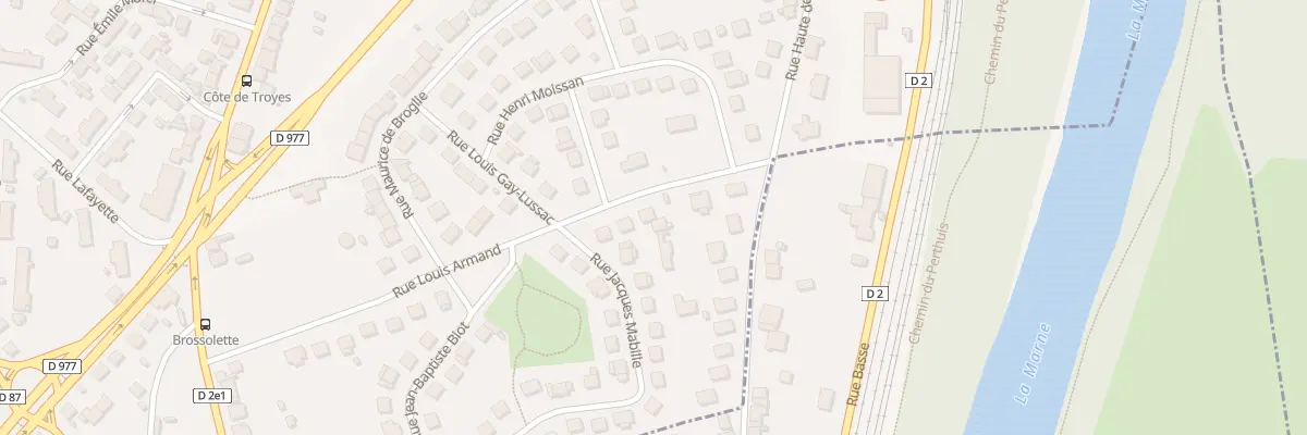 Plan du 5 Rue Louis Armand à Châlons-en-Champagne