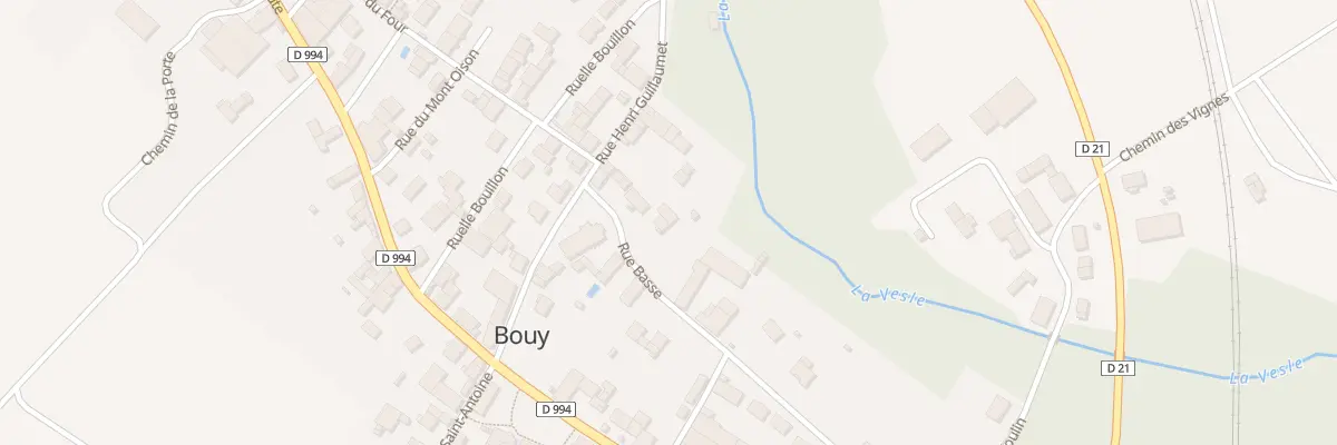 Plan du 1B Rue Basse à Bouy