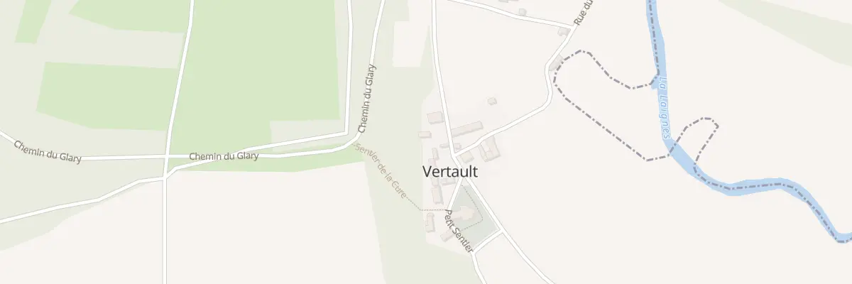 Plan du 9001 Grande Rue de Vertault à Vertault