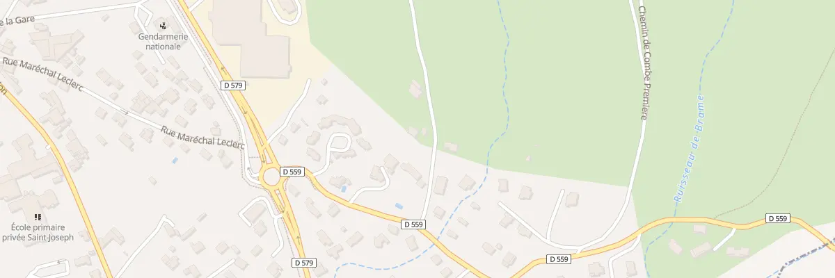 Plan du 115B Che de Beaume Bru à Ruoms