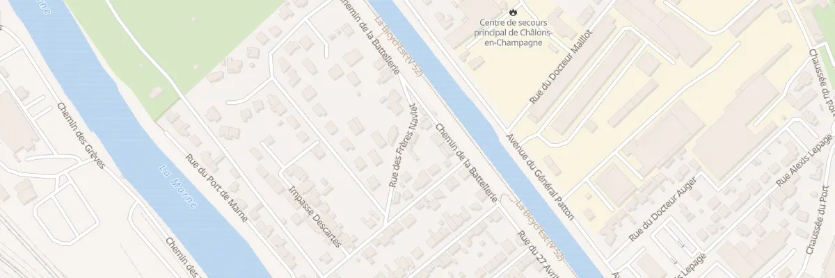 Plan du 30 Rue des Frères Navlet à Châlons-en-Champagne