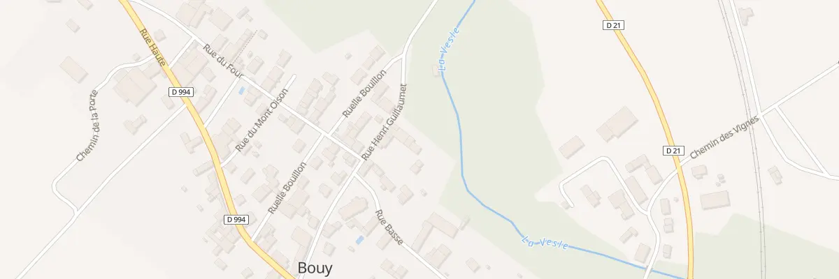 Plan du 8 Rue Henri Guillaumet à Bouy