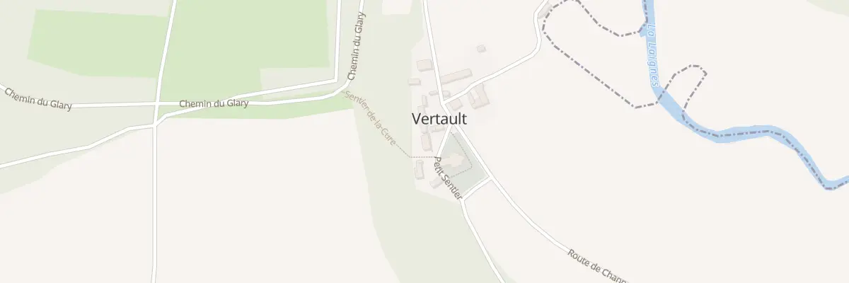 Plan du 5002 Le Village à Vertault