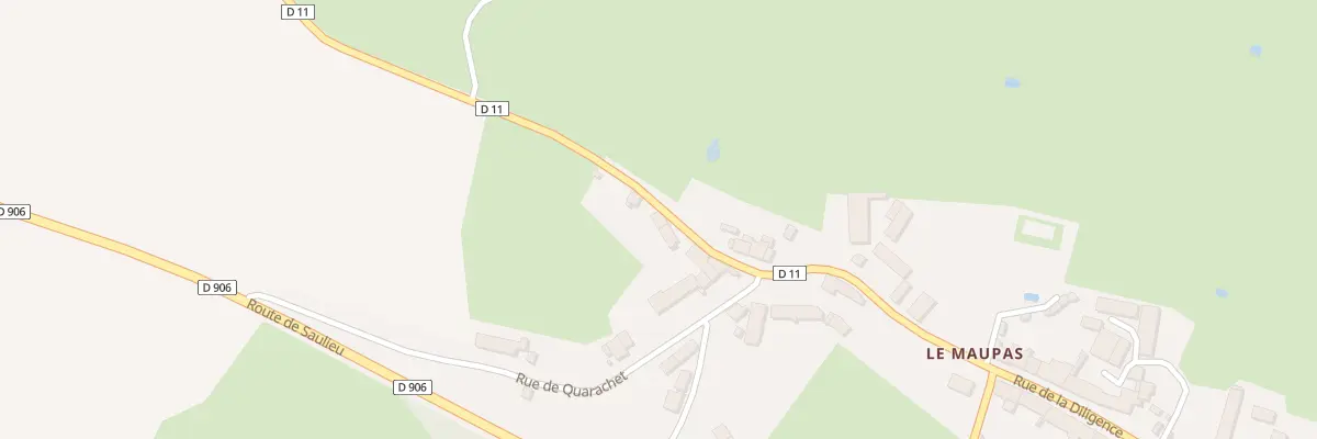 Plan du 3 Rte de Vouvres à Sussey