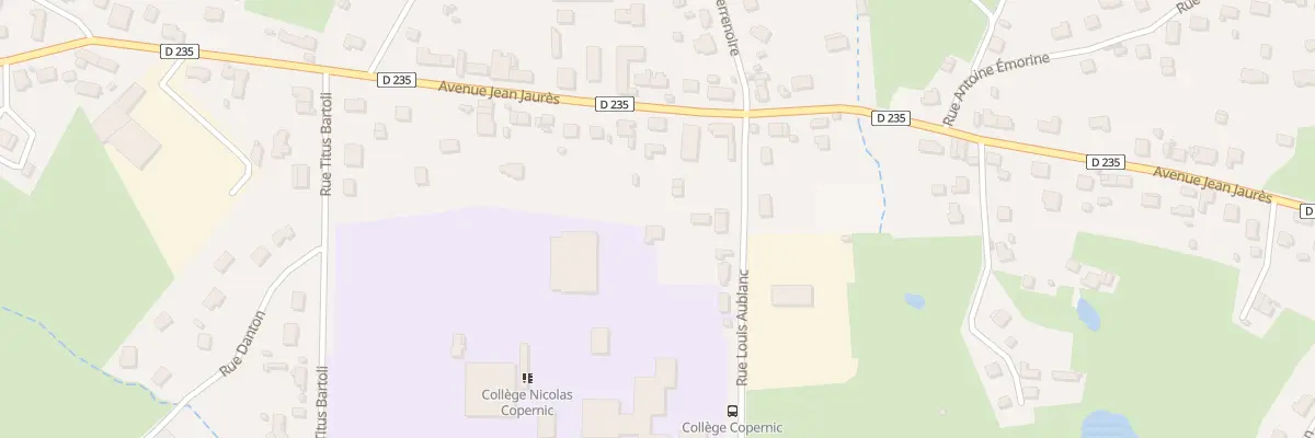 Plan du 8 Rue Louis Aublanc à Saint-Vallier