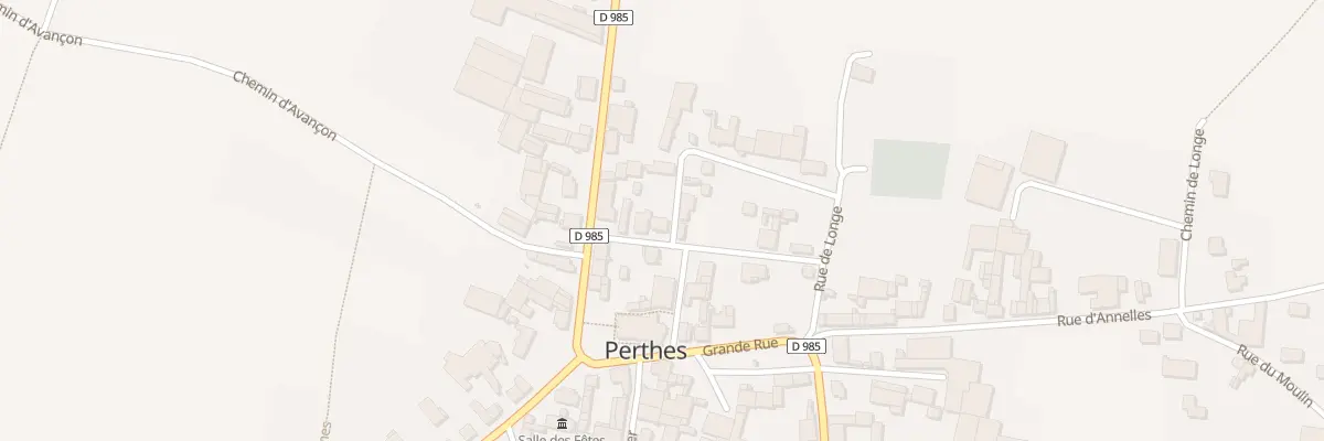 Plan du 5 Rue Coche la Rue à Perthes