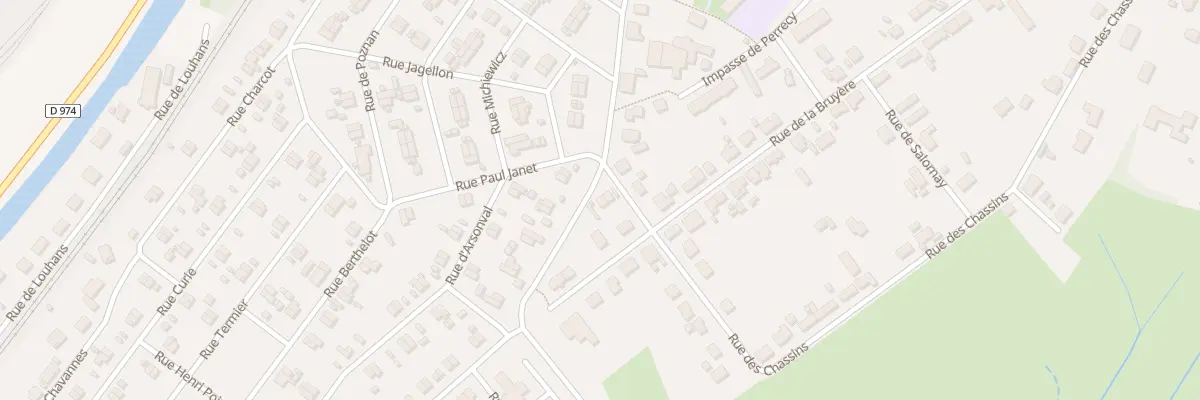 Plan du 55 Rue Jean Didier à Montceau-les-Mines