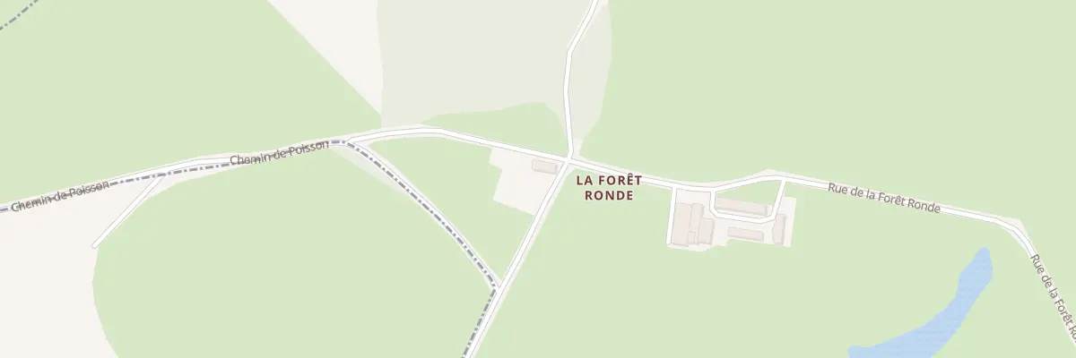 Plan du 1351 Rue de la Forêt Ronde à Blanzy