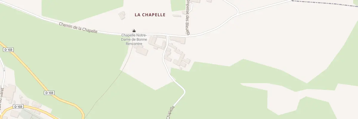 Plan du 5119 La Chapelle à Essertines-en-Donzy