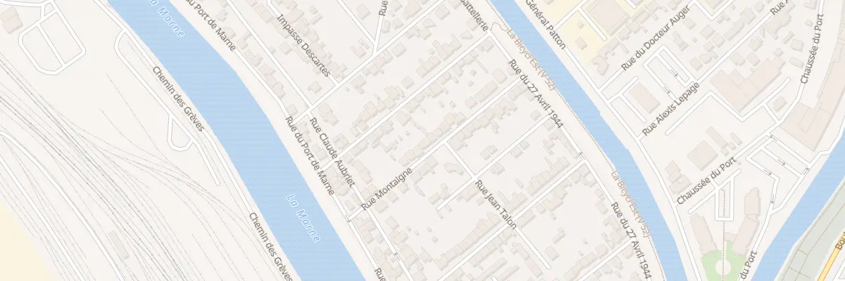 Plan du 21 Rue Montaigne à Châlons-en-Champagne
