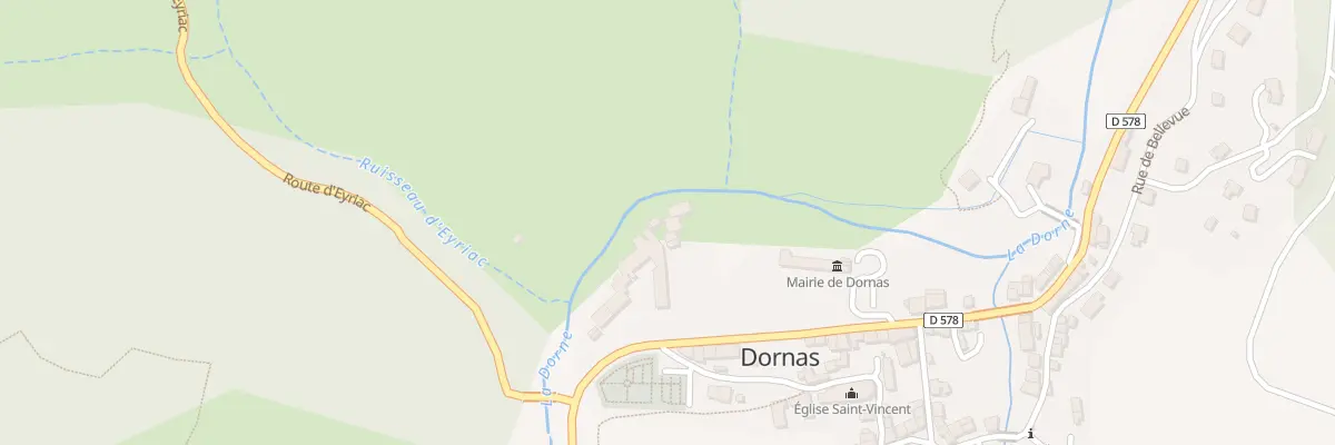 Plan du 5031A Le Village à Dornas