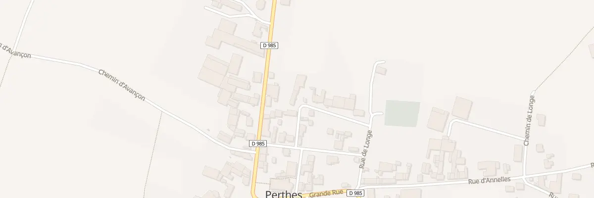 Plan du 1 Che de Gomont à Perthes