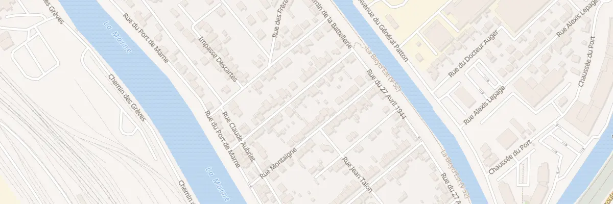 Plan du 30 Rue Maxime David à Châlons-en-Champagne