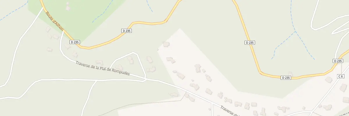 Plan du 5436 Ferneyre à Mercuer
