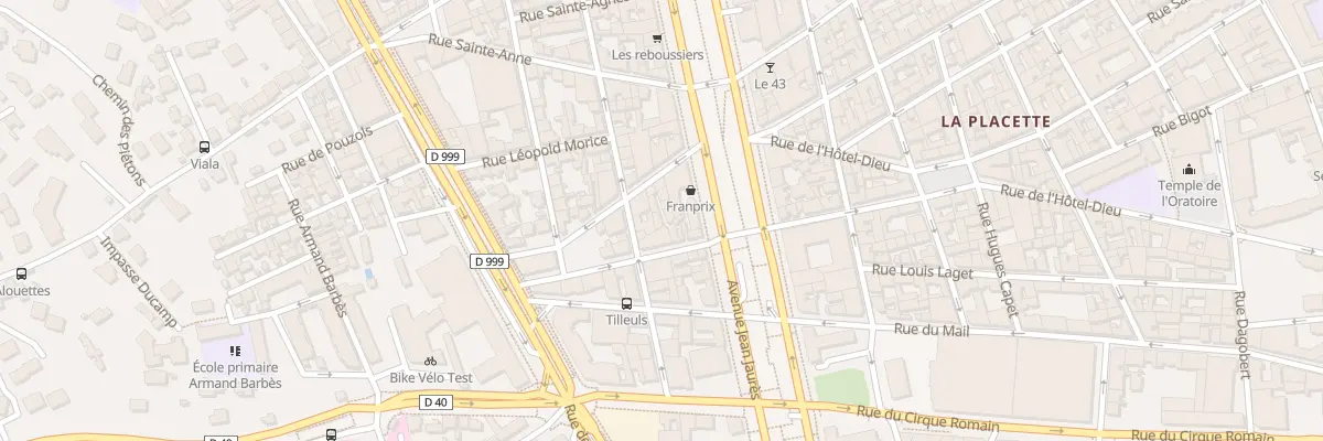 Plan du 5T Rue Sainte-Catherine à Nîmes
