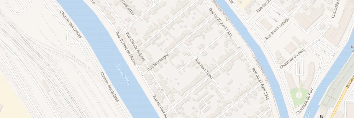Plan du 10 Rue Montaigne à Châlons-en-Champagne