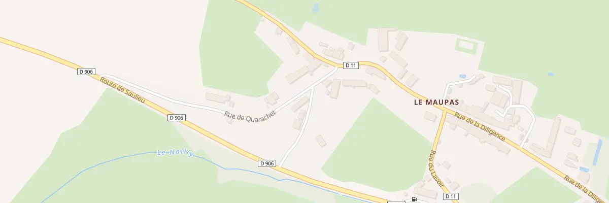 Plan du 5073 Le Maupas à Sussey
