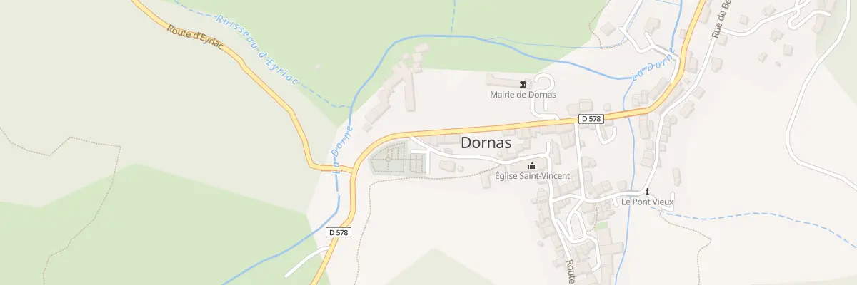 Plan du 5131 Le Village à Dornas