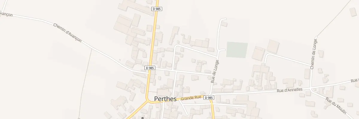 Plan du 4 Rue du Coin à Perthes