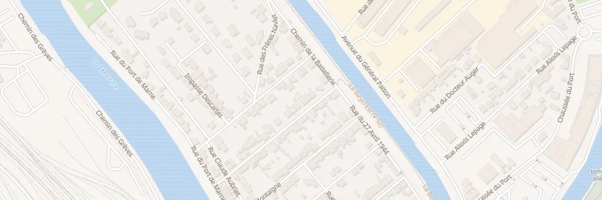 Plan du 33 Rue Maxime David à Châlons-en-Champagne