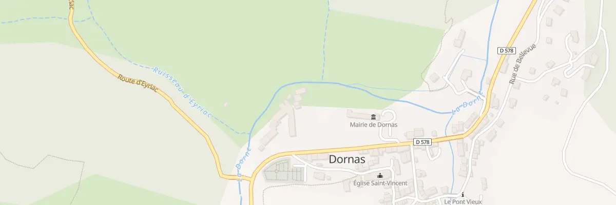 Plan du 5031 Le Village à Dornas