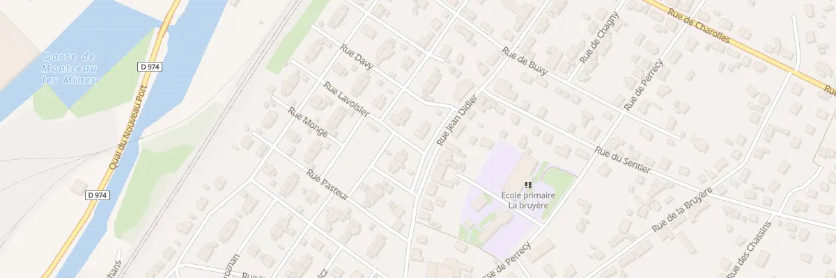 Plan du 11 Rue Lavoisier à Montceau-les-Mines